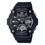 CASIO AEQ-120W-1A Men's Analog-Digital Watch, 53.3 mm, Black Resin