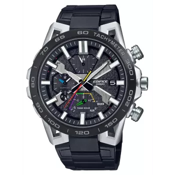 CASIO EQB-2000DC-1AER Edifice Bluetooth Tough Solar Men's Watch 55.6mm Black