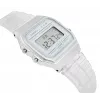 Casio F-91WS-7DF Digital Watch – Transparent White Resin Case, Unisex, Quartz, LED Backlight, Water Resistant 3 ATM