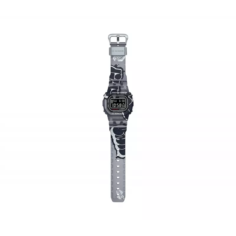 CASIO G-SHOCK DW-5000SS-1ER Men's Digital Watch 42.8 mm Black Ion Plated Steel