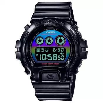 CASIO G-SHOCK DW6900RGB1ER Digital Watch 54mm Black Resin