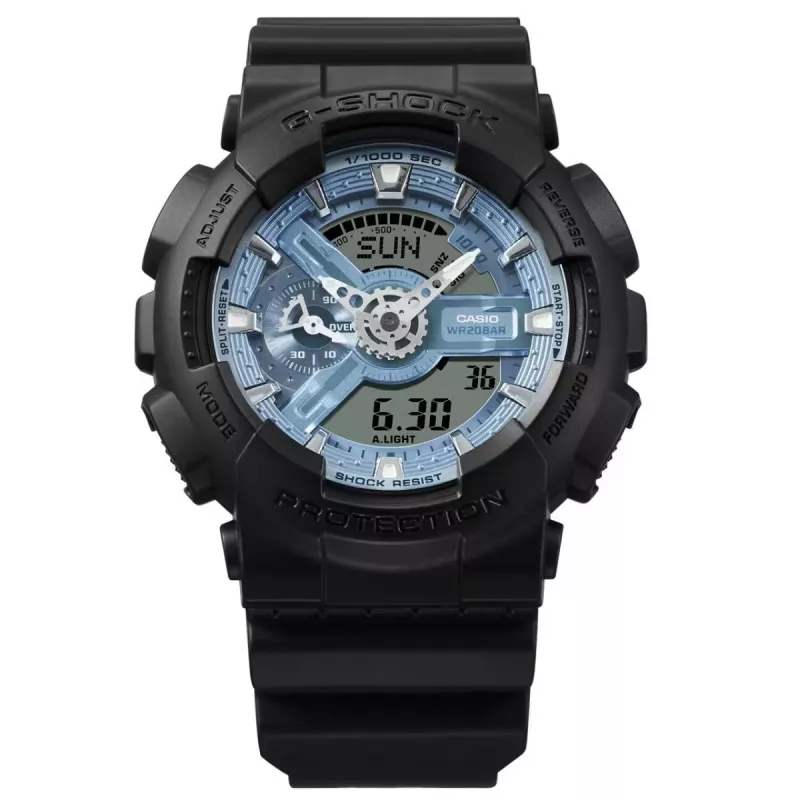 Casio G-Shock GA-110CD-1A2ER 200m Black Sport Watch