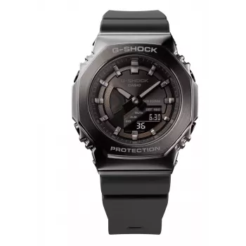 CASIO G-SHOCK GMS2100B8AER Women's Analog-Digital Watch, 40.4mm, Gray Resin Band