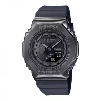 CASIO G-SHOCK GMS2100B8AER Women's Analog-Digital Watch, 40.4mm, Gray Resin Band