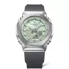 CASIO G-SHOCK Women's GM-S2110-3AER Analog-Digital Watch 42.9mm Green Resin/Stainless Steel
