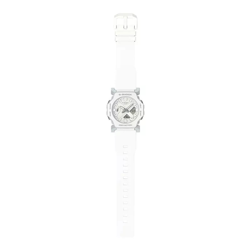 CASIO GA-2300-7AER Women's Analog-Digital Watch, 42.9 mm, White Resin