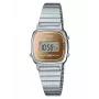 CASIO LA670WES-4AEF Women's Digital Watch - Rose Gold Dial, Silver-tone Case & Bracelet, 24mm