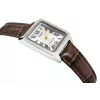 Casio LTP-V007L-9BUDF Analog Watch, Silver/Brown