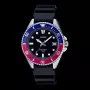 CASIO MDV-10-1A2VDF Men's Analog Quartz Watch, 38.5 mm, Black Dial, Resin Band, 200m Water Resistance
