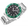 Casio MDV-107D-3AVEF Men's Analog Quartz Watch with Green Dial and Stainless Steel Bracelet, 200m Water Resistance