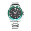Casio MDV-107D-3AVEF Men's Analog Quartz Watch with Green Dial and Stainless Steel Bracelet, 200m Water Resistance