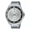 CASIO MDV107D7AVDF Men's Diver Watch 44.2 mm Stainless Steel White Dial