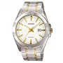 CASIO Men's Analog Quartz Watch MTP-1308SG-7A Stainless Steel Two-Tone 43.5mm