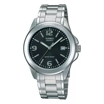 CASIO Men's MTP-1215A-1A Analog Quartz Watch 43.3mm Stainless Steel