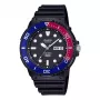 CASIO MRW-230H-1E2 Men's Analog Quartz Watch with Resin Band, 47.9mm Case, Black Dial, 100m Water Resistance