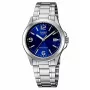 CASIO MTP-1215A-2A Men's Analog Quartz Watch Blue Dial Stainless Steel 43.3mm