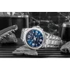 Casio MTP-1314D-2AVEF Men's Analog Quartz Watch, Blue Dial, Stainless Steel Band, 50m Water Resistance