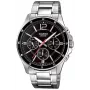 Casio MTP-1374D-1AV Men's Analog Quartz Watch Stainless Steel 43.5 mm