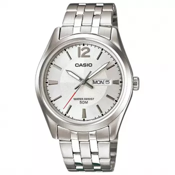 CASIO MTP1335D7AVDF Men's Analog Quartz Watch 44.3mm Stainless Steel