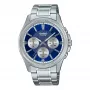 CASIO MTP1375PD2A1V Men's Analog Quartz Watch 43.8 mm Stainless Steel Blue Dial