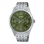 CASIO MTPE340D3AVDF Men's Analog Quartz Watch 42mm Stainless Steel Green Dial