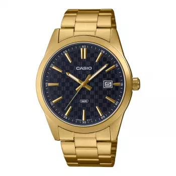 CASIO MTPVD03G1AUDF Men's Analog Quartz Watch 42mm Stainless Steel Gold-tone