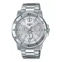 CASIO MTPVD300D-7EUD Men's Analog Quartz Watch 45mm Stainless Steel Silver Dial