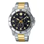 CASIO MTPVD300SG1EU Men's Analog Quartz Watch 45mm Stainless Steel Two-Tone Silver/Gold