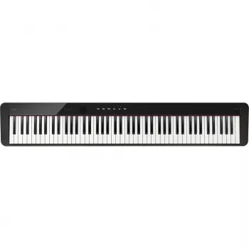 Casio Privia PX-S1100BK Digital Piano - 88 Keys, Smart Scaled Hammer Action, Bluetooth MIDI & Audio, Black