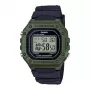 Casio W-218H-3AVDF Digital Quartz Watch - Green Resin, 50m Water Resistance, LED Backlight