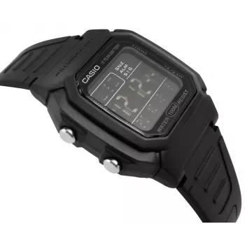 Casio W-800H-1BVES Men's Digital Watch 100m Water Resistant Quartz Movement