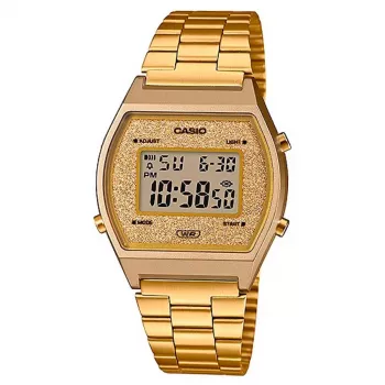CASIO Women's Digital Watch B640WGG-9DF Rose Gold-Tone Stainless Steel