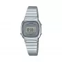 Casio Women's LA670WA-7 Digital Watch – 30mm Silver Stainless Steel