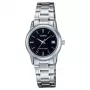 CASIO Women's LTP-V002D-1A Analog Quartz Watch 31mm Stainless Steel