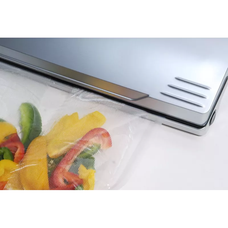 CASO VC200 Bar Vacuum Sealer 120W with Temperature Control, Silver