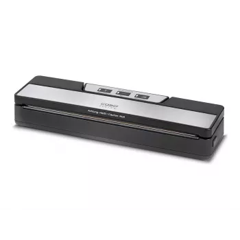 CASO VR 190 Advanced Bar Vacuum Sealer – 100 W, Temperature Control, Double Seam, Black