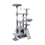 Cat Scratching Post 75x40x152 cm, Grey, REBEL ANIMALS