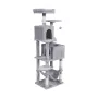 Cat Tree 48x40x155 cm, Grey, REBEL ANIMALS
