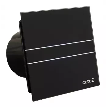 CATA E-100 G BK STD Bathroom Extractor Fan, 100mm, Black, 98 m³/h, 38 dB(A)