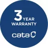 CATA GT-PLUS 75 X /M Canopy Cooker Hood – Stainless Steel, 645 m³/h, Energy Class C, EcoLed, Mechanical Control