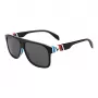 CEBE CBCHIC1 Men's Rectangular Sport Sunglasses - Matt Black Frame, Grey Polycarbonate Lens, Category 3 (58/18/140 mm)