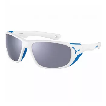 CEBE Unisex CS05402-S S'Track M Sunglasses - Matte Black TR90 Frame, Zone Grey Blue Light Mirror Lenses, 63/16/130 mm