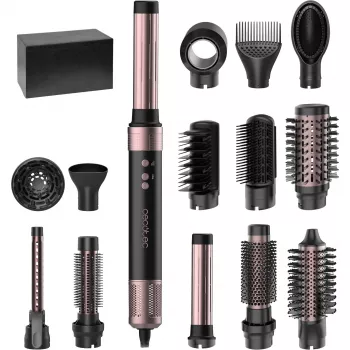 Cecotec Bamba CeramicCare 14-in-1 AirGlam Hot Air Multi-Styler Black