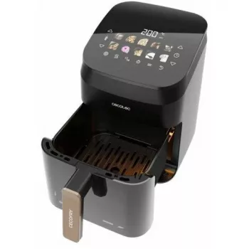 Cecotec Cecofry&Grill Smokin' 4500 Air Fryer with Grill & Smoker, 4.5 L, 1700 W, Black