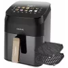 Cecotec Cecofry&Grill Smokin' 4500 Air Fryer with Grill & Smoker, 4.5 L, 1700 W, Black