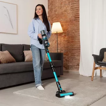 Cecotec Conga Rockstar 2500 Thunder Pet Flex Corded Vacuum Cleaner 400W 33.6V 65min Black/Blue