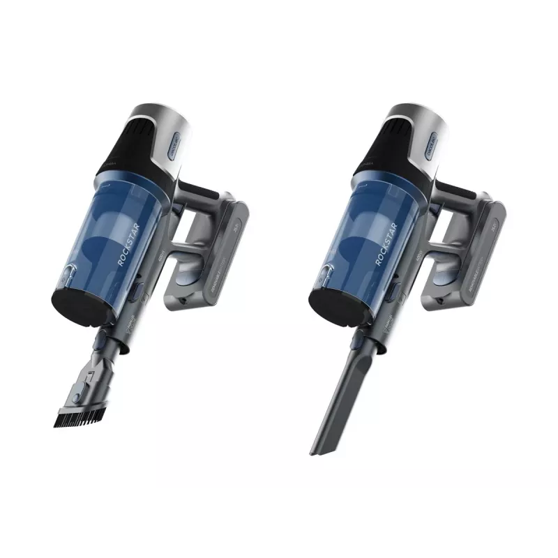Cecotec Conga Rockstar P50 X-Treme Cordless Handstick Vacuum Cleaner, 400 W, 33.6 V, 60 min Runtime, Black/Blue