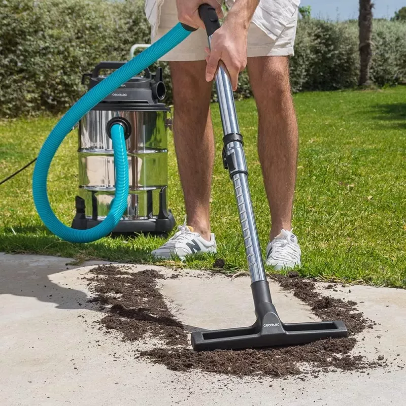 Cecotec Conga Rockstar Wet & Dry Steel Max Pro Corded Vacuum Cleaner 1600 W 220-240 V Silver/Black
