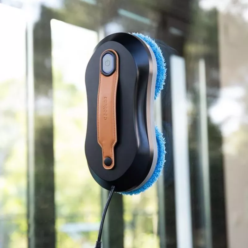 Cecotec Conga Windroid W10 DoubleSpray 3-in-1 Window Cleaning Robot, Corded, Black
