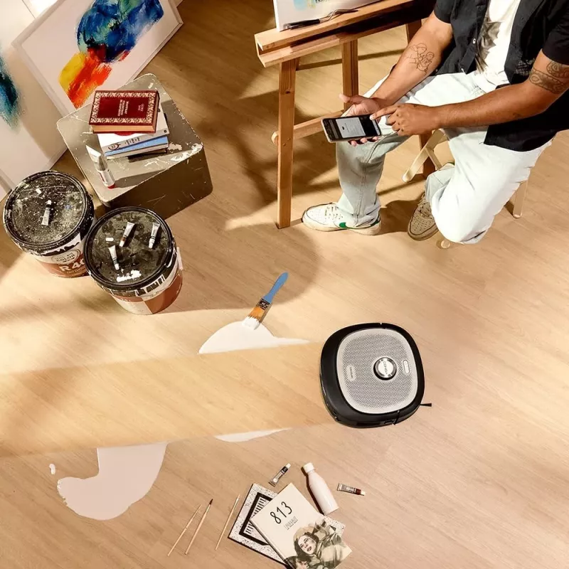 Cecotec Conga Z100 Robotic Vacuum Cleaner Wet & Dry 20000 Pa 320 min 5200 mAh 3L Black